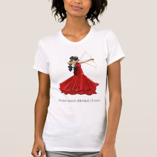 T-shirt Sagittarius Femme Déesse - Personnalité Traits