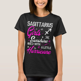 T-shirt Sagittarius Girl. Astrologie Zodiaque d'Aquarius