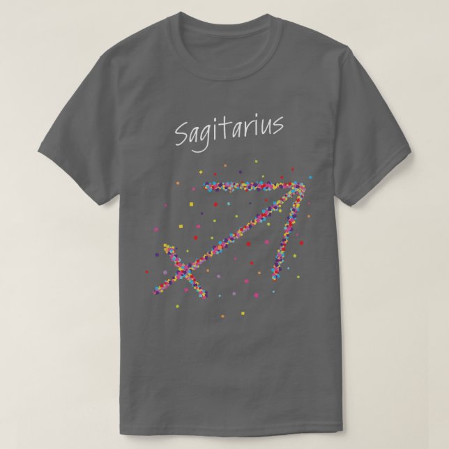 T-shirt Sagittarius Sagitarius Zodiac ASTRO (Design devant)