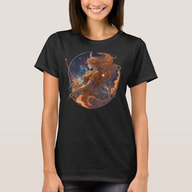 T-shirt Sagittarius signe zodiaque (Devant)