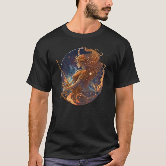 T-shirt Sagittarius Zodiac Sign (Devant)