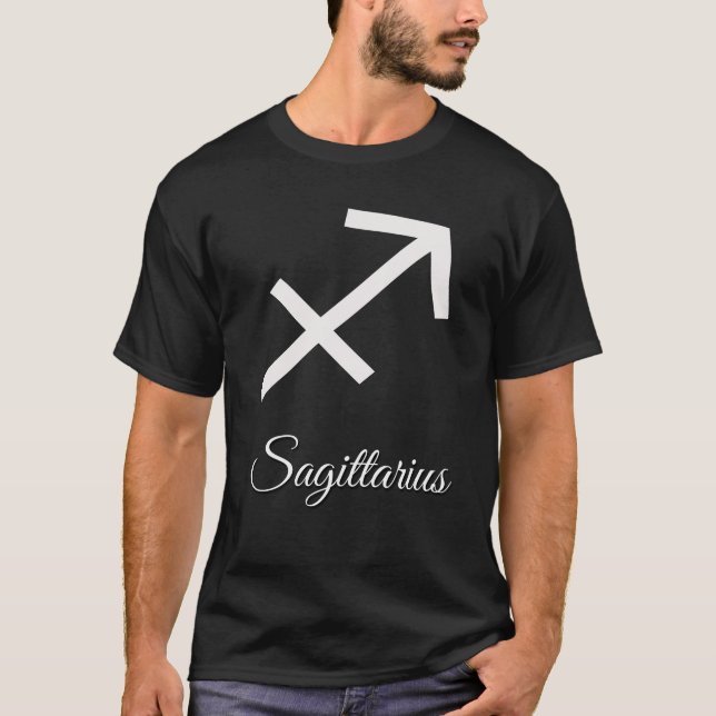 T-shirt Sagittarius zodiaque astrologie (Devant)