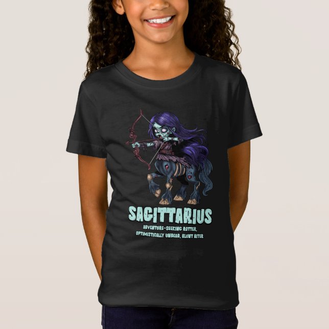 T-Shirt Sagittarius Zombie (Devant)