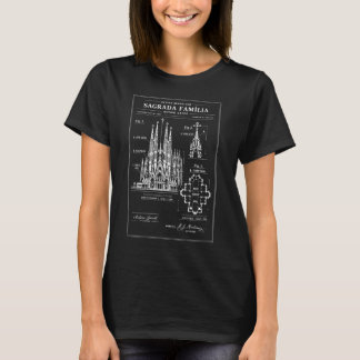T-shirt Sagrada Família Brevet Gaudi