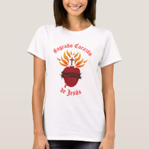 T-shirt Sagrado Corazón de Jesús/Sacré Coeur de Jésus