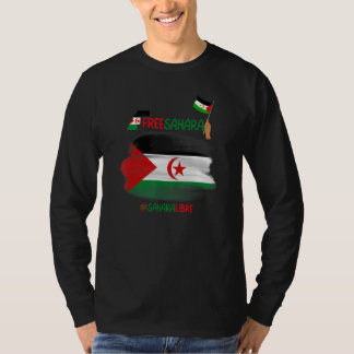 T-shirt Sahara Occidental Libre Sahra Sahrawi