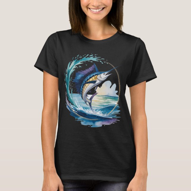 T-shirt Sailfish Lightning – Le voilier des mers (Devant)