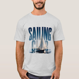 T-shirt Sailing Club Luxury Nautical Graphic