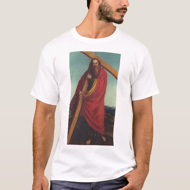 T-shirt Saint Andrew l'apôtre martyr (Devant)