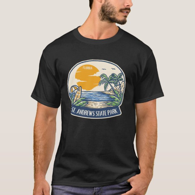 T-shirt Saint Andrews State Park Florida (Devant)