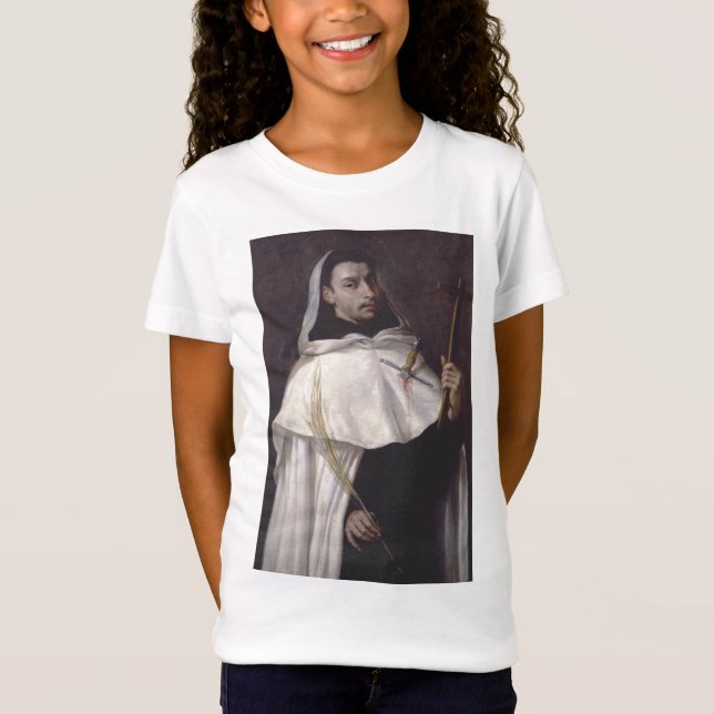 T-Shirt Saint Ange de Jérusalem Martyr et Prêcheur (Devant)