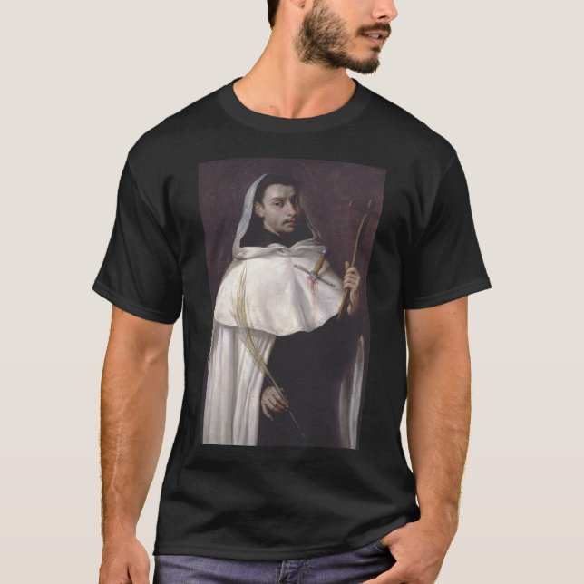 T-shirt Saint Ange de Jérusalem Martyr et Prêcheur (Devant)