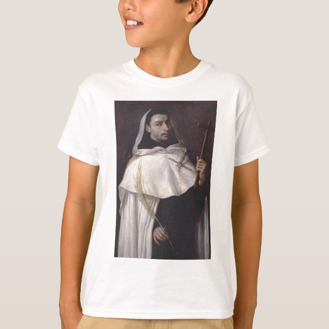 T-shirt Saint Ange de Jérusalem Martyr et Prêcheur (Devant)
