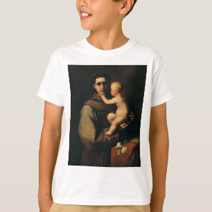 T-shirt Saint Antoine de Padoue par Luca Giordano