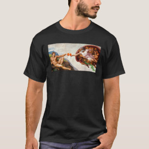 T-SHIRT SAINT APÉROLI X LA CRÉATION D'ADAMS 2 DIEUX SPRITZ