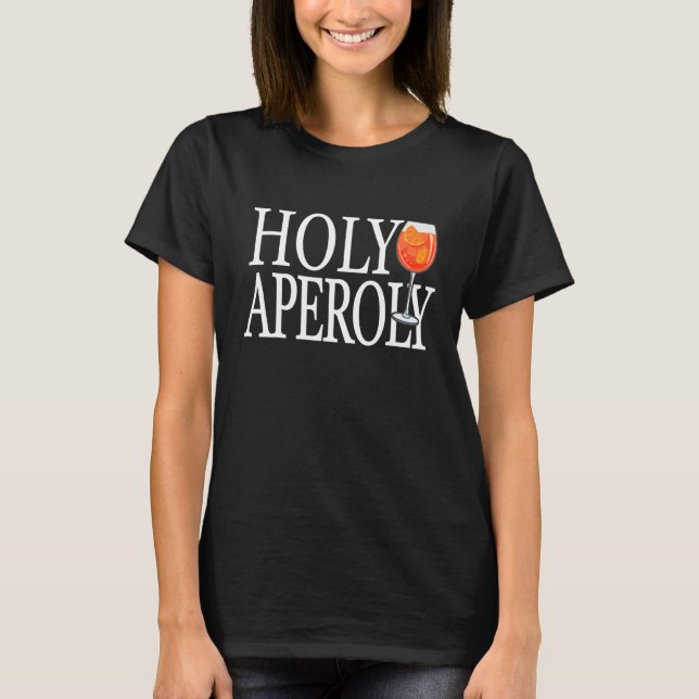 T-shirt Saint Aperoly Spritz Cocktail  Saint Aperoly 1 (Devant)