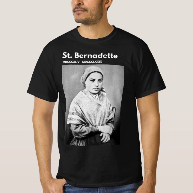 T-SHIRT SAINT BERNADETTE (Devant)