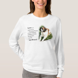 T-shirt Saint Bernard Art Cadeaux