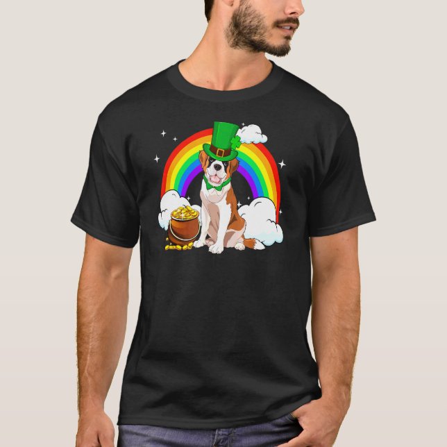 T-shirt Saint Bernard Dog (Devant)