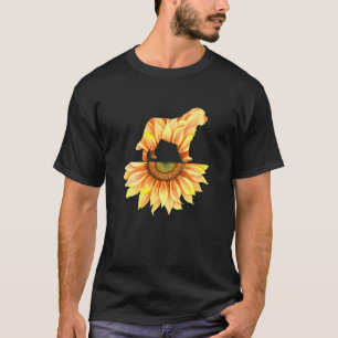 T-shirt Saint Bernard Femmes tournesol