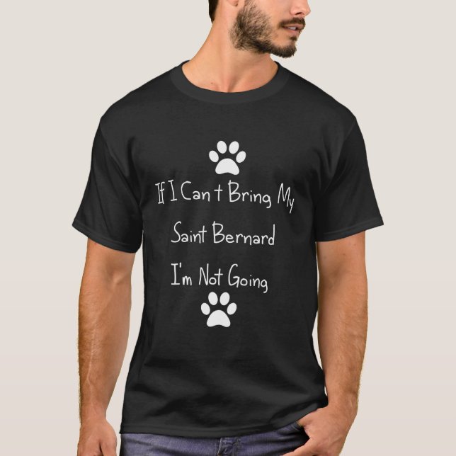 T-shirt Saint Bernard St Bernard (Devant)