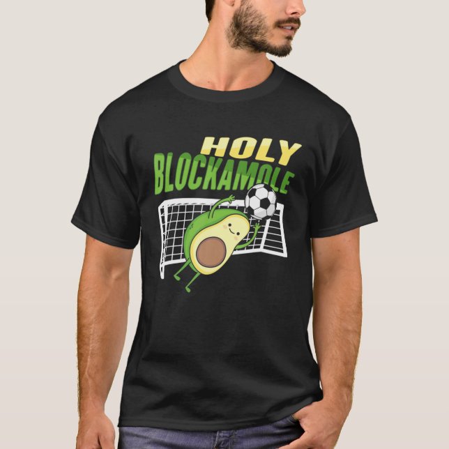 T-shirt Saint Blockamole Conception Pour Un Goalkeeper De  (Devant)