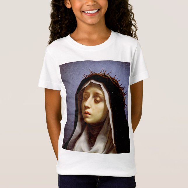 T-Shirt Saint-Catherine de Sienne (Devant)