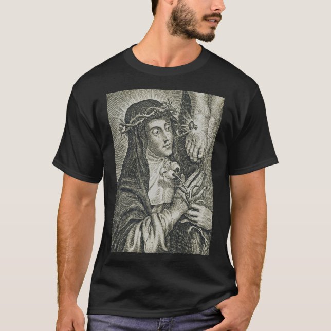 T-shirt Saint-Catherine de Sienne (Devant)