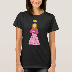 T-shirt Saint Cecilia Patron Saint des Musiciens Musi cath