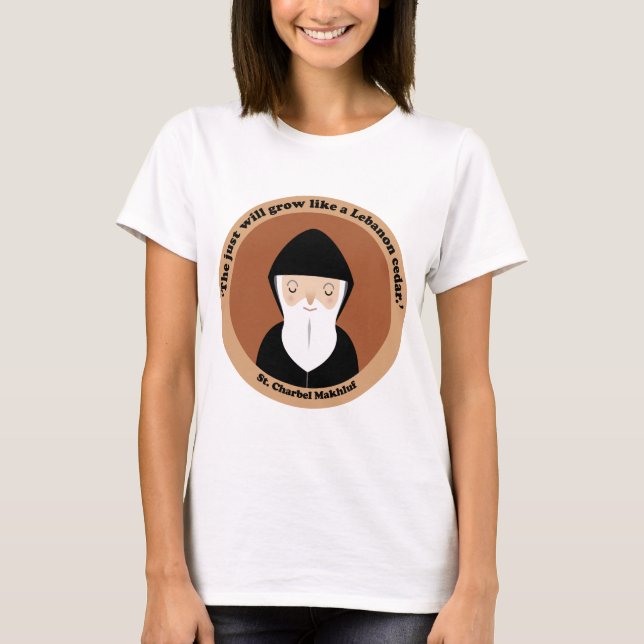 T-shirt Saint Charbel Makhluf (Devant)