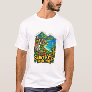 T-shirt Saint-Christophe-et-Niévès Patrimoine des