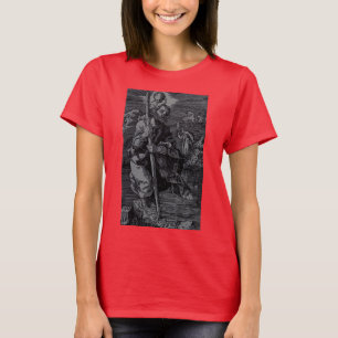 T-shirt Saint Christopher vénéré par les chrétiens