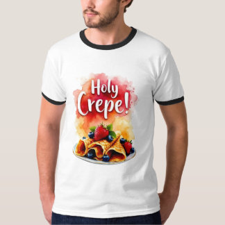 T-shirt Saint Crepe ! - Drôle Berry Design d'impression po