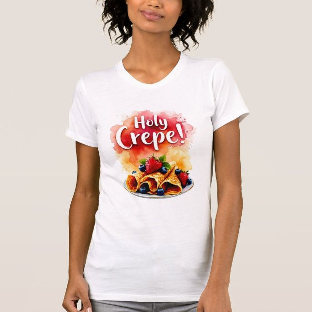 T-shirt Saint Crepe ! - Drôle Berry Design d'impression po (Devant)