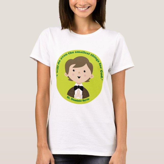 T-shirt Saint Dominic Savio (Devant)