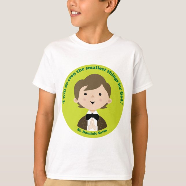 T-shirt Saint Dominic Savio (Devant)
