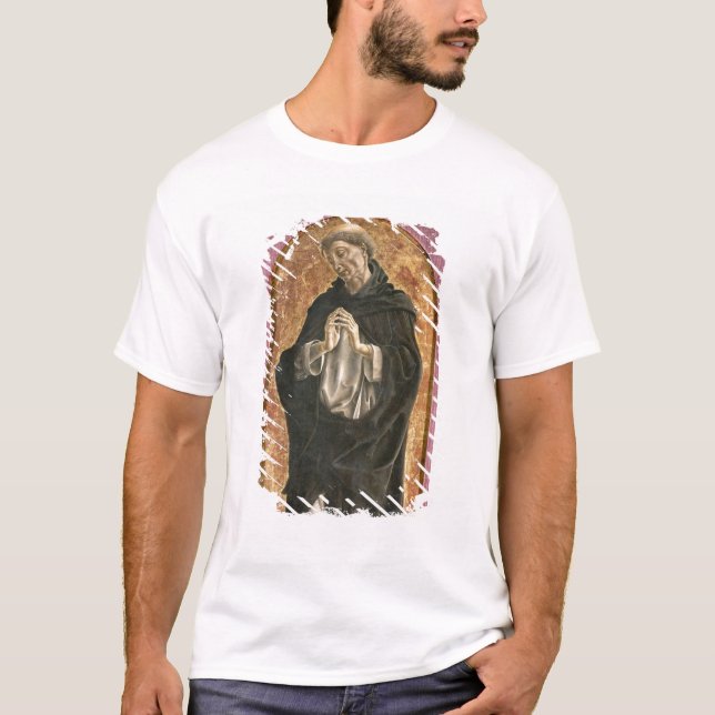 T-shirt Saint Dominique (tempera sur le panneau) (Devant)