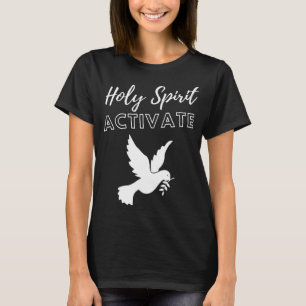 T-shirt Saint-Esprit Activate - Drôle chrétien Religieux