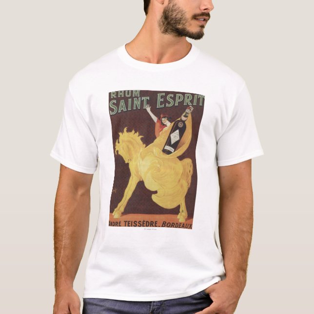 T-shirt Saint Esprit de Rhum - promo d'André Teissedre (Devant)