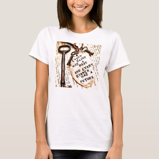 T-shirt saint et pécheur tee (Devant)