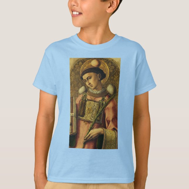 T-shirt Saint Étienne le Protomartyr Iconographie d'art fi (Devant)