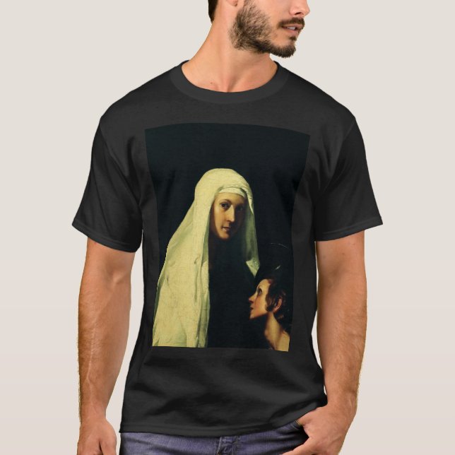 T-shirt Saint-Frances de Rome par Giovanni Antonio Galli (Devant)
