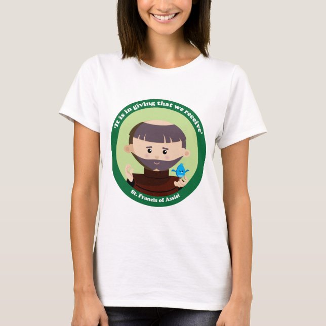 T-shirt Saint François d'Assise (Devant)
