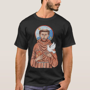 T-shirt Saint François d'Assise Patron Saint des Animaux C