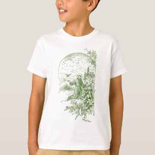 T-shirt Saint François d'Assise Saints Vintages Ecolo cath