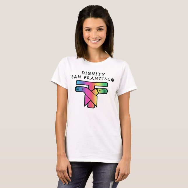 T-Shirt Saint François LGBTQ (Devant entier)