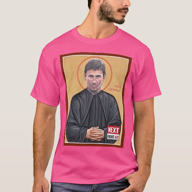 T-shirt Saint Gennady - Priez Pour Nous (Devant)
