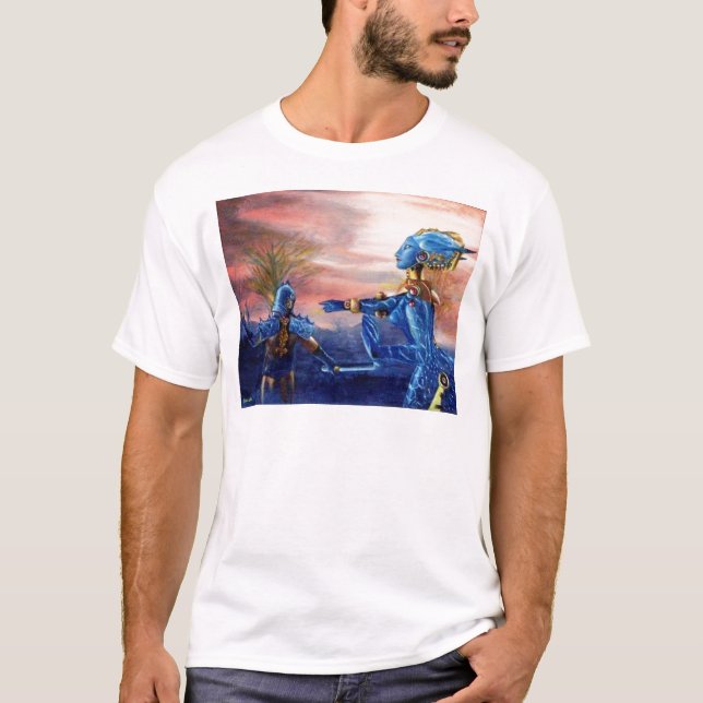 T-SHIRT SAINT GEORGE ET DRAGON (Devant)