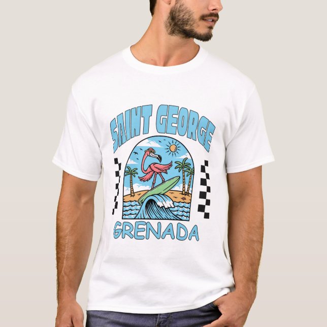 T-shirt Saint George Grenade (Devant)
