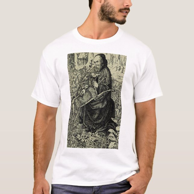 T-shirt Saint Gilles l'Ermite (Devant)
